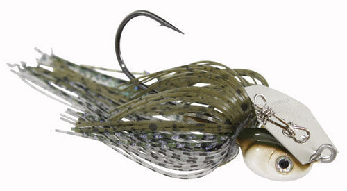 Green Pumpkin Shad - Silver Blade