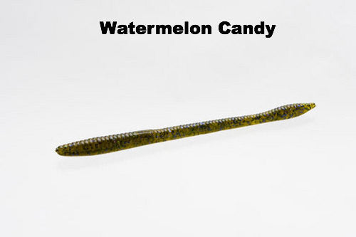 zoom trick worm 6.5 watermelon red 006-054 wacky carolina texas