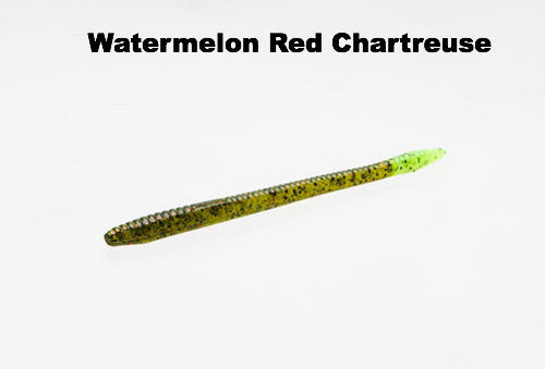 Zoom Salt Finesse Worms - Watermelon Red 10PK 