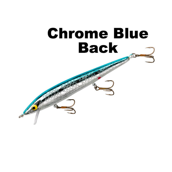 Chrome/Blue Back