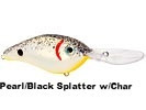 Pearl/Black Splatter w/Char