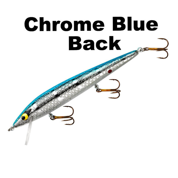 Chrome/ Blue Back